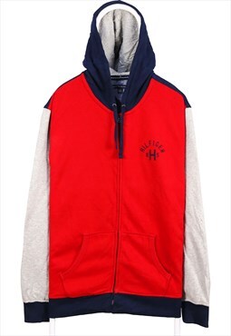 Vintage 90's Tommy Hilfiger Hoodie small logo Full Zip Up