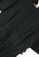 VINTAGE 90S BLACK GINGHAM MONOCHROME FORMAL MINI SHIFT DRESS