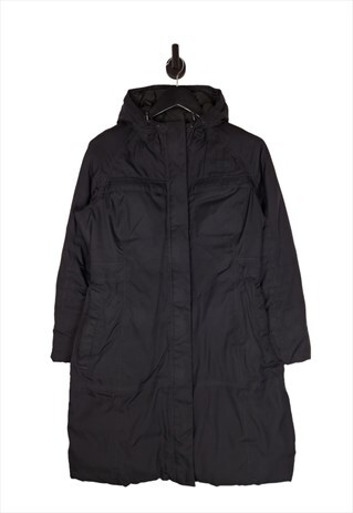 The North Face Hyvent Puffer Jacket Size UK 10 In Black