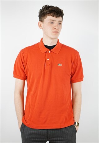 VINTAGE LACOSTE RED POLO SHIRT