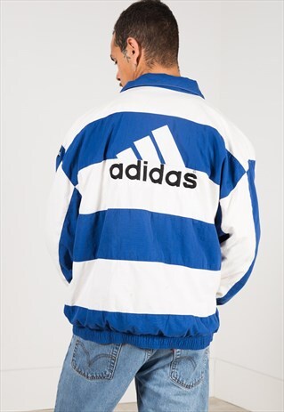 VINTAGE 80S USA ADIDAS SHELL SPORT JACKET / S1305