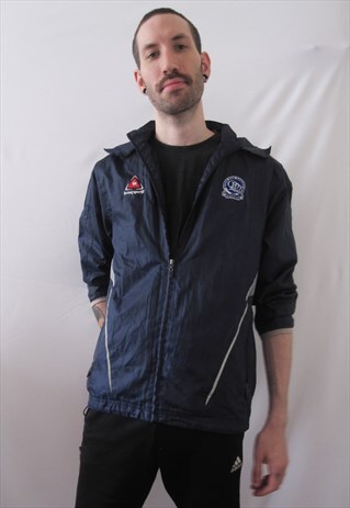 VINTAGE LE COQ SPORTIF DARK BLUE WINDBREAKER JACKET