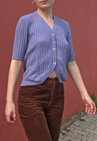 FAVORITE 70S LAVANDER TOP