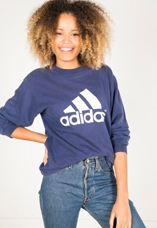 LAST UNIT SALE / VINTAGE 90S USA ADIDAS SWEATSHIRT