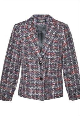 Vintage Dark Grey Blazer - M