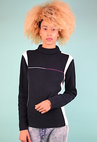 VINTAGE 90'S TOMMY HILFIGER POLO JUMPER