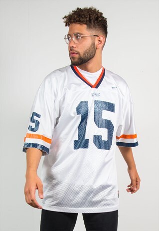 NIKE JERSEY USA COLLEGE SHIRT ILLINOIS AMERICAN FOOTBALL