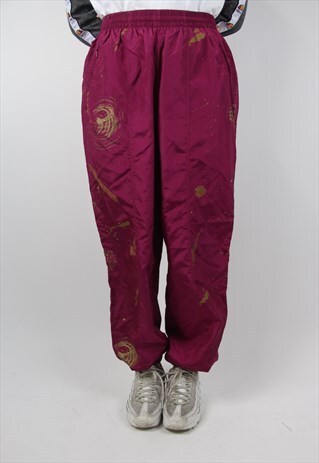 VINTAGE PATTERNED SHELL PANTS