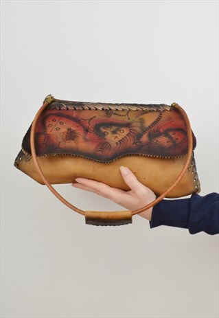 LEATHER HAND BAG
