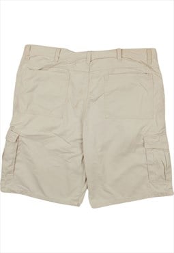 Vintage 90's Wrangler Shorts Cargo Pockets Beige