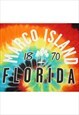 VINTAGE REWORKED FLORIDA TIE DYE MULTICOLOUR TSHIRT WOMENS
