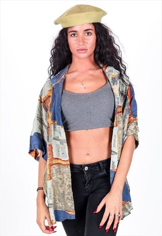 VINTAGE PATTERNED SHIRT S1105
