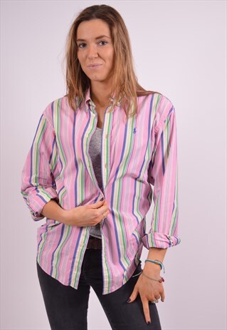 VINTAGE RALPH LAUREN SHIRT STRIPS MULTI