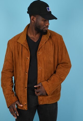 VINTAGE SUEDE JACKET NJ389