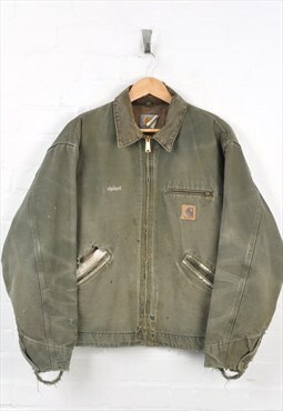 Vintage Carhartt Detroit Jacket Khaki XL