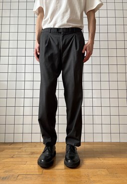 Vintage BURBERRY Pants Suit Trousers Grey