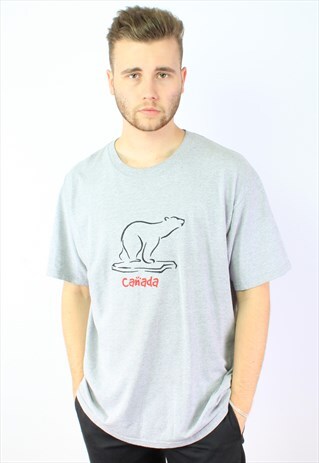 CANADA POLAR BEAR VINTAGE T-SHIRT