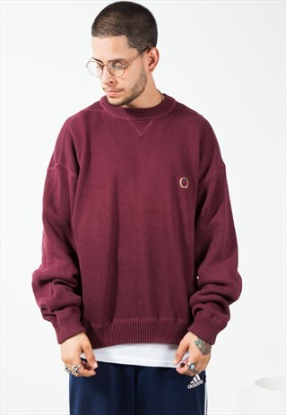 VINTAGE 80S TOMMY HILFIGER KNIT JUMPER / S550