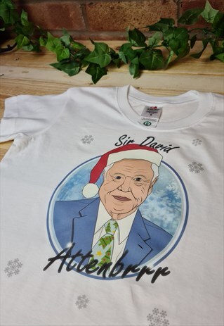 SIR DAVID ATTENBOROUGH INSPIRED ATTENBRRR T-SHIRT