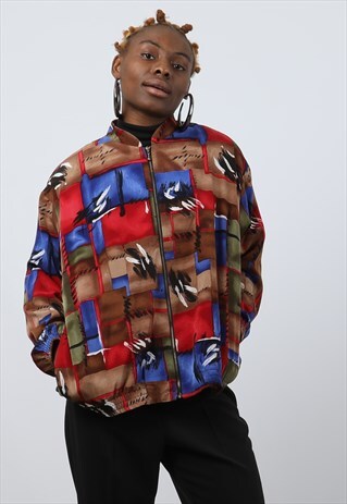 VINTAGE LARGE PATTERNED JACKET