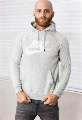 VINTAGE NIKE HOODIE SWEATSHIRT LOGO 90S XS 15.0