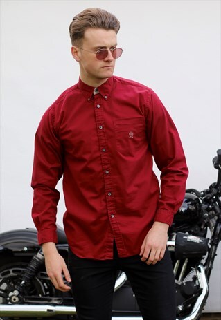 TOMMY HILFIGER USA LUST RED VINTAGE SHIRT