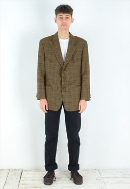 DAKS Signature Vintage Men's UK 42 US Pure New Wool Blazer L