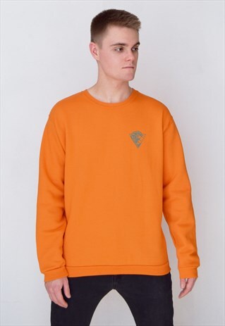 ORANGE WAVES (BLUE) SWEATSHIRT