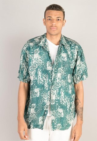 VINTAGE PATTERN SHIRT PTS468