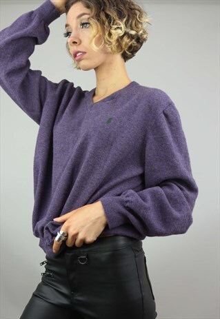 VINTAGE RALPH LAUREN POLO JUMPER WOOL