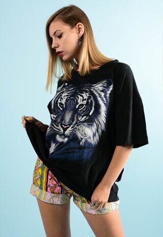 TIGER GRAPHIC TEE SHIRT