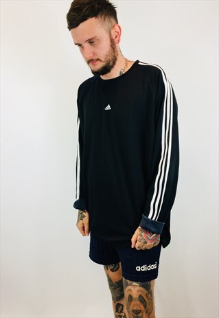 90S ADIDAS LONG SLEEVE CLASSIC 3 STRIPE