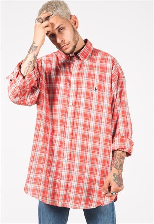 VINTAGE 80S POLO RALPH LAUREN SHIRT / S1441