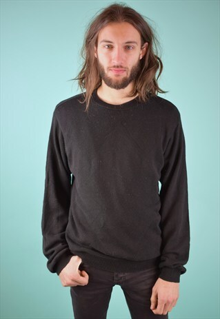 VINTAGE 90'S DIAMOND PRINT JUMPER