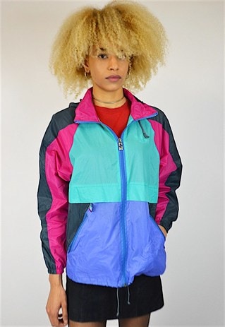 Vintage 90's K-Way Windbreaker Rain Jacket | The East End Thrift Store ...