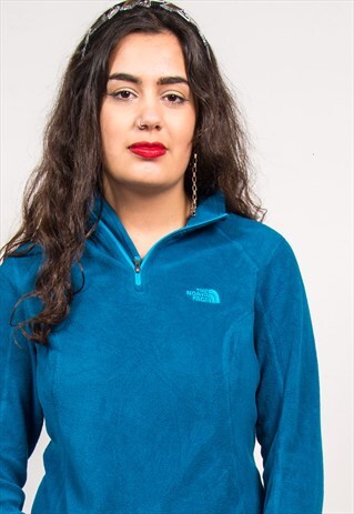 THE NORTH FACE QUARTER ZIP FLEECE JUMPER