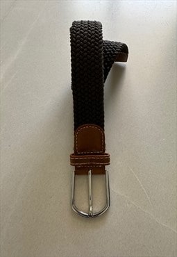 Vintage Dark Khaki Belt