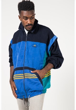 VINTAGE 80S USA ADIDAS SPORT PARKA/ S1159