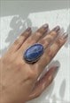 SILVER LAPIS LAZULLI RING