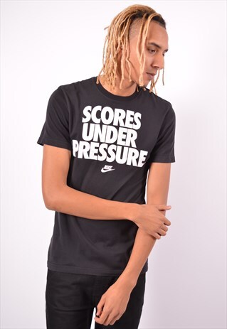 VINTAGE NIKE T-SHIRT TOP BLACK