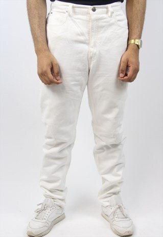 VINTAGE WHITE GIORGIO ARMANI JEANS