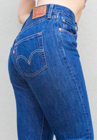 VINTAGE SLIM FIT 501 SOFT DENIM JEANS