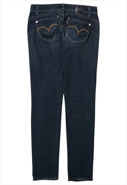 Vintage Levis Revee Skinny Blue Jeans Womens