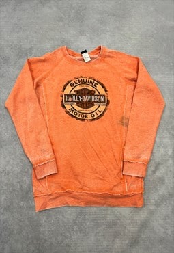 Harley-Davidson Sweatshirt Pullover Graphic Logo Jumper