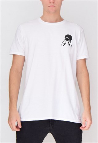 WHITE SUNSET T-SHIRT