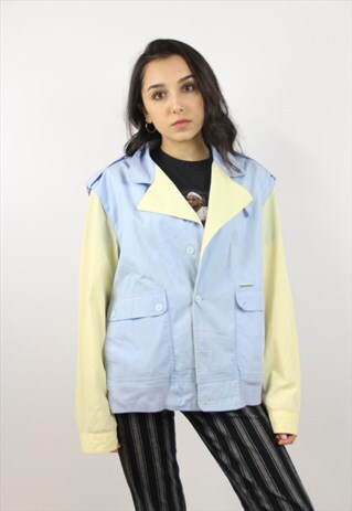 VINTAGE 80'S STYLE PATTERNED JACKET