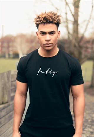 SCRIBBLE 50 GRAPHIC T-SHIRT - BLACK