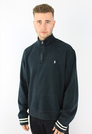 RALPH LAUREN POLO HALF-ZIP SWEATSHIRT