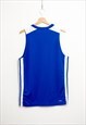 ADIDAS V NECK TANK TOP ATHLETIC JERSEY SLEEVELESS