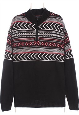 Chaps Ralph Lauren 90's Quarter Zip Knitted Jumper / Sweater